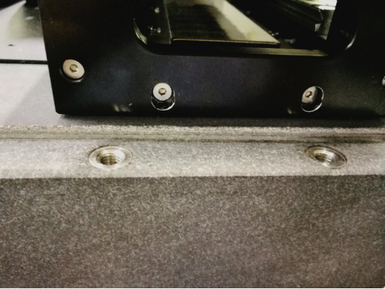 大理石構件孔位偏差對比